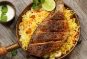 Ayal Alfareej restaurant for all kind of fish with rice meal