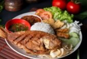 Ayal Alfareej restaurant for all kind of fish with rice meal
