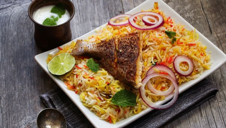 Azayem restaurant for all kind of fish with rice meal