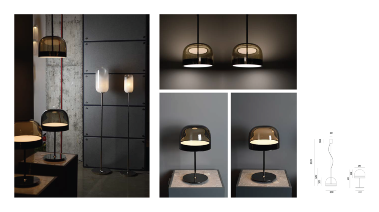 Modern Glass-Dome Lighting Collection